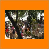 Devotees taking Rayaru Darshana.jpg